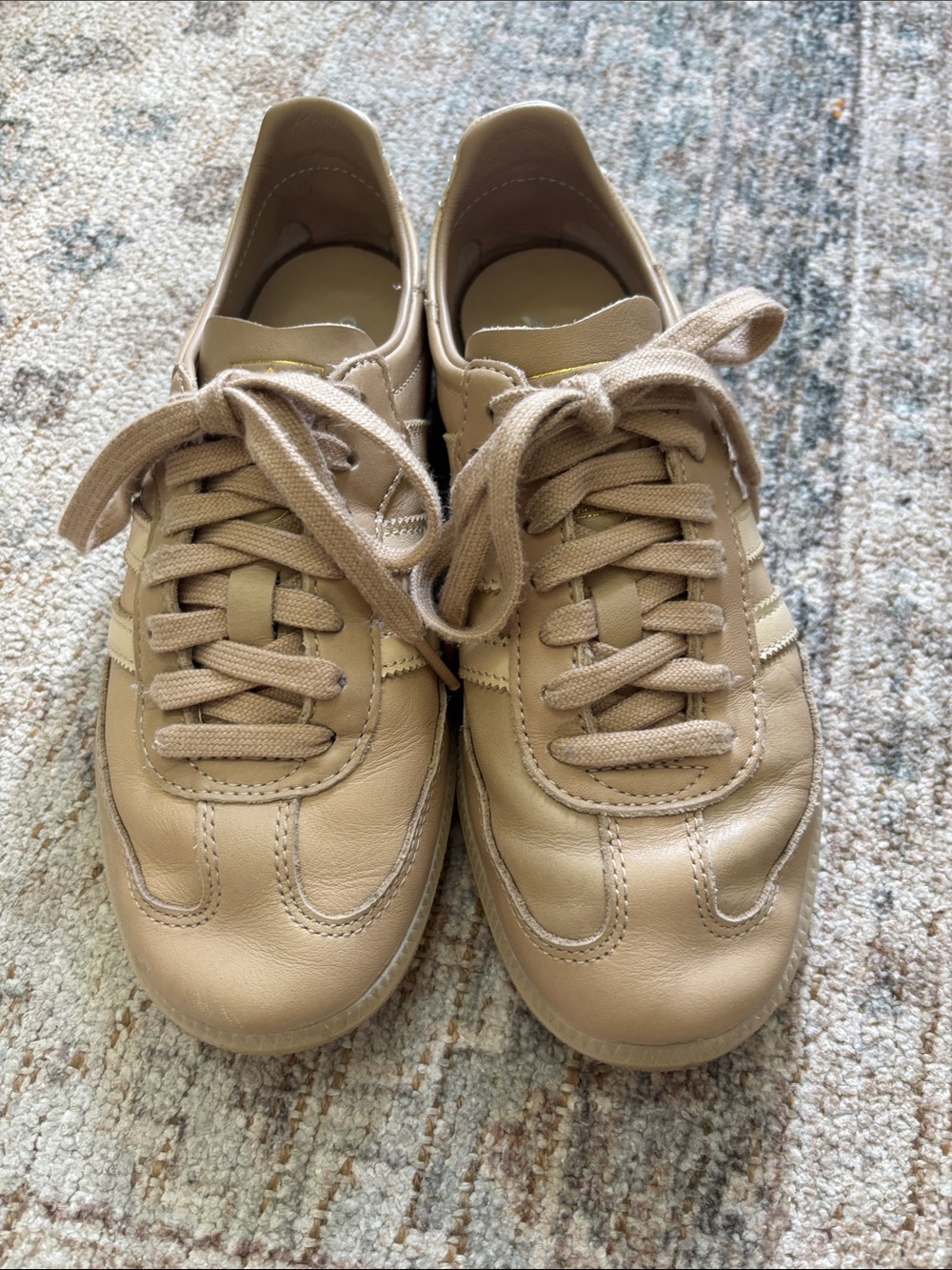 adidas Samba Decon Sneakers - Light Tan/Beige men’s 4/ women’s 5-Very Rare Color - Picture 12 of 14